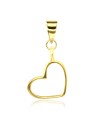 Heart Shape Silver Pendant SPEB-93n